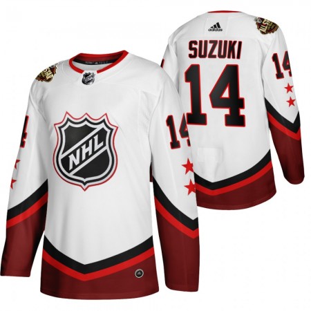 Pánské Hokejový Dres Montreal Canadiens Nick Suzuki 14 2022 NHL All-Star Bílý Authentic